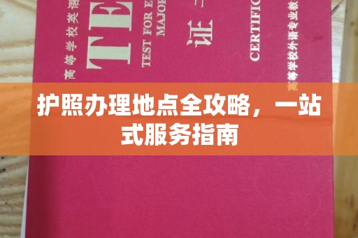 永德护照办理地点全攻略，一站式服务指南
